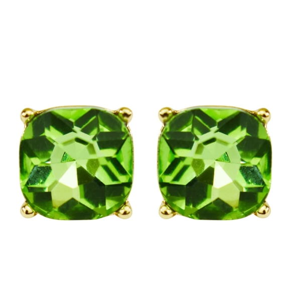 Kirks Folly Jewelry - Kirks Folly GreenCrystal Earrings